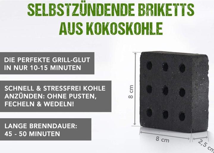 Produktbild McBrikett Grillstarter-Briketts