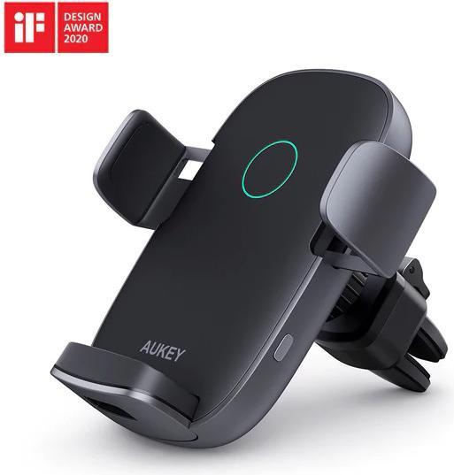 Immagine prodotto Aukey Supporto per la ricarica wireless del telefono Navigator Wind II HD-C52 Nero, caricatore incorporato