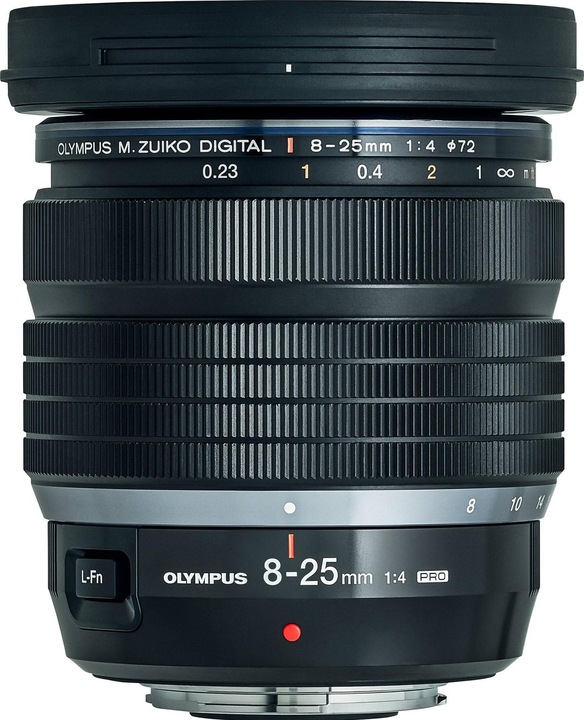 Actual product image Olympus ED 8-25mm f/4 Pro (Micro Four Thirds, Micro Four Thirds)
