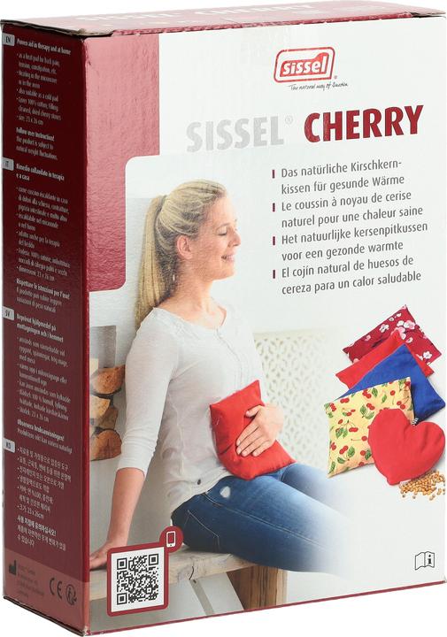 Image du produit Sissel Oreiller en forme de noyau de cerise (23 x 26 cm)