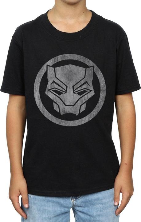 Produktbild Jungen Black Panther Distressed Icon TShirt (152, 158)