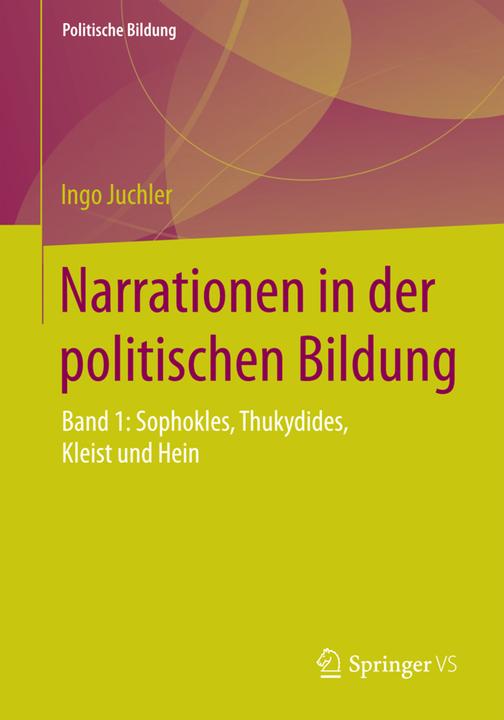 Produktbild Narrationen in der politischen Bildung 01 (Ingo Juchler, 2015)