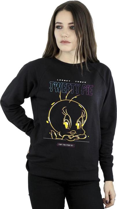 Immagine prodotto Looney Tunes Tweety Glitch Felpa Donna (L)
