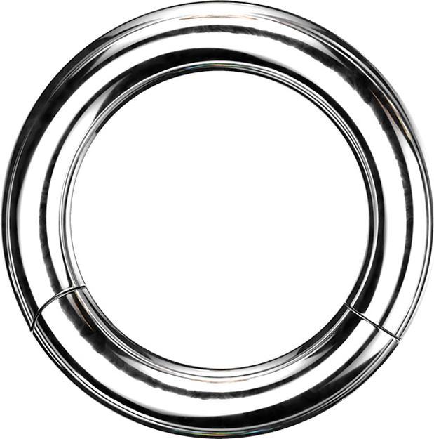 Immagine prodotto Star Piercing Anello a segmenti con cerniera in argento (Acciaio chirurgico 316L, senza ottone)