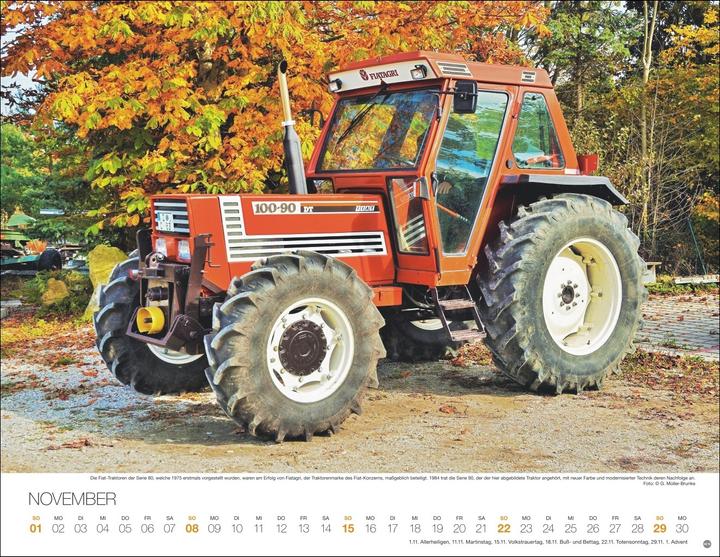 Actual product image Starke Traktoren Posterkalender 2026 (44 x 34 cm)