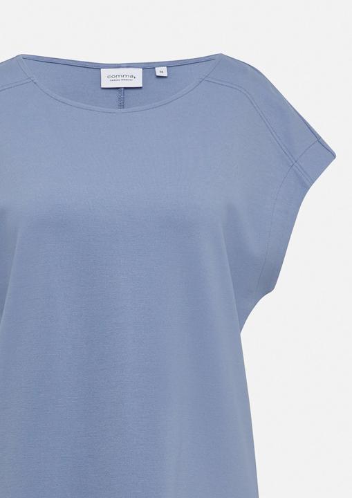 Produktbild Comma Kleid Sweatkleid in Midilänge mit überschnittenen Schultern (38)