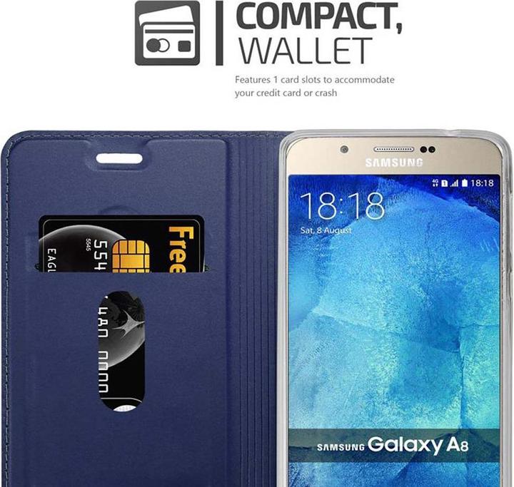 Produktbild Cadorabo Book Classy Style Cover (Samsung Galaxy A8 (2018))