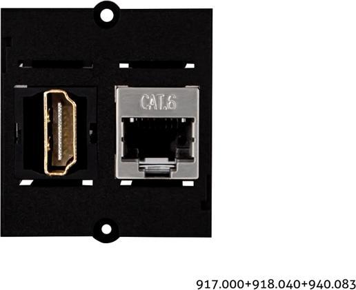 Produktbild Bachmann Buchse HDMI Keystone 2.0 (0.04 m, HDMI, 2.0)