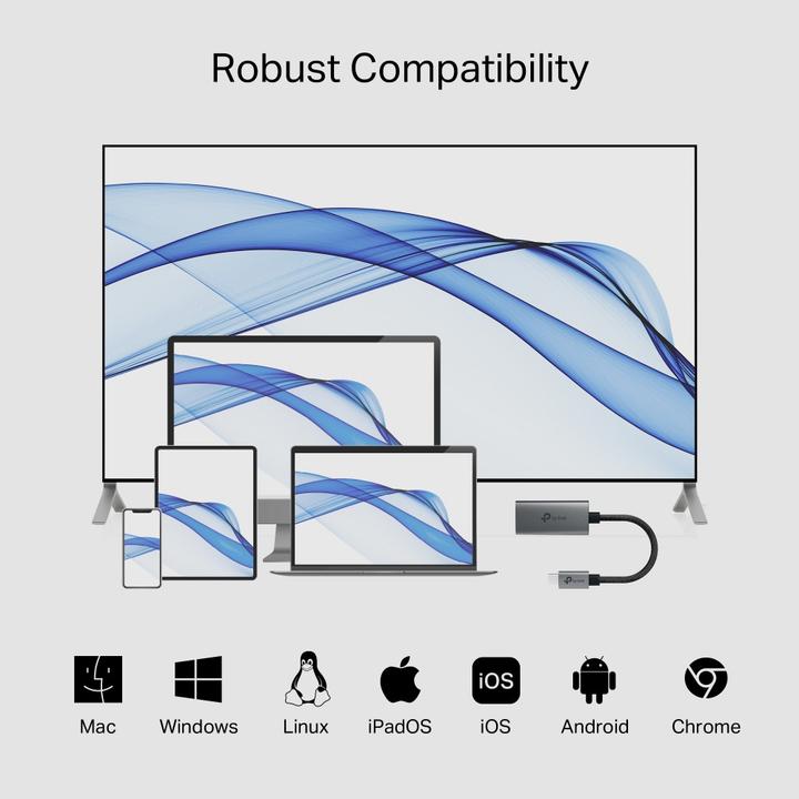 Produktbild TP-Link USB TYP-C ZU HDMI ADAPTER 1X USB-C 1X HDMI 4K 60HZ (USB-C)