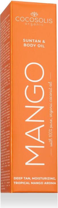Actual product image Cocosolis Mango (Self tanning oil, 110 ml)