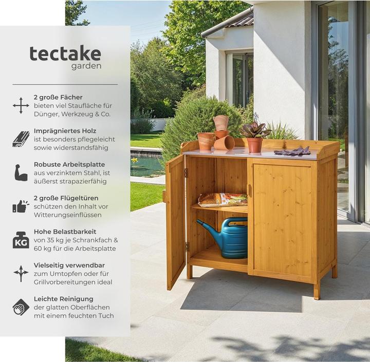 Image du produit tectake Meuble de Rangement