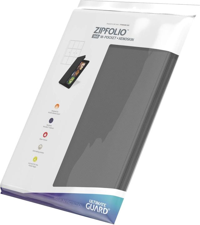 Immagine prodotto Ultimate Guard Zipfolio 360 – 18-Pocket Xenoskin Kartenmappe