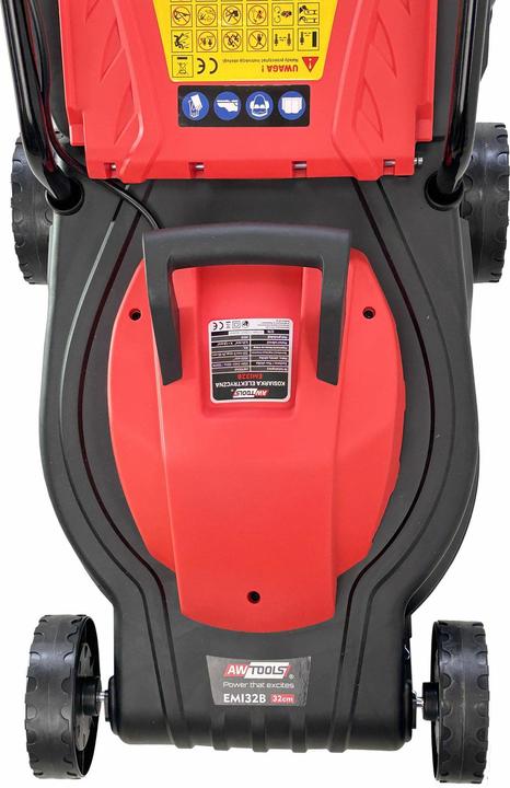 Actual product image AW Tools AWTOOLS ELECTRIC LAWNMOWER 1200W 32cm INDUCTION MOTOR ZF6124C (Electrical connection)