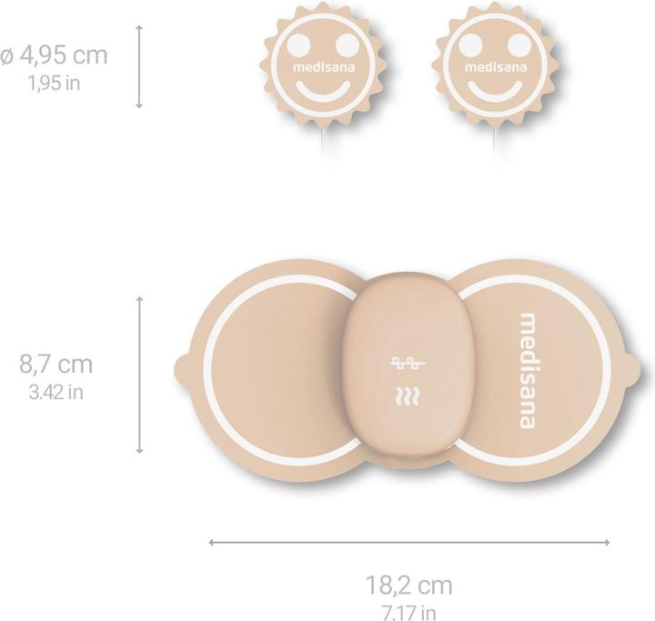 Actual product image Medisana TT 250 Gerät zur Linderung von Menstruationsschmerzen