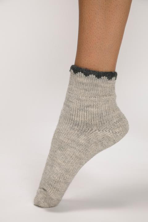 Actual product image Ulla Popken Touch Of Wool Lounge Socks (One size)