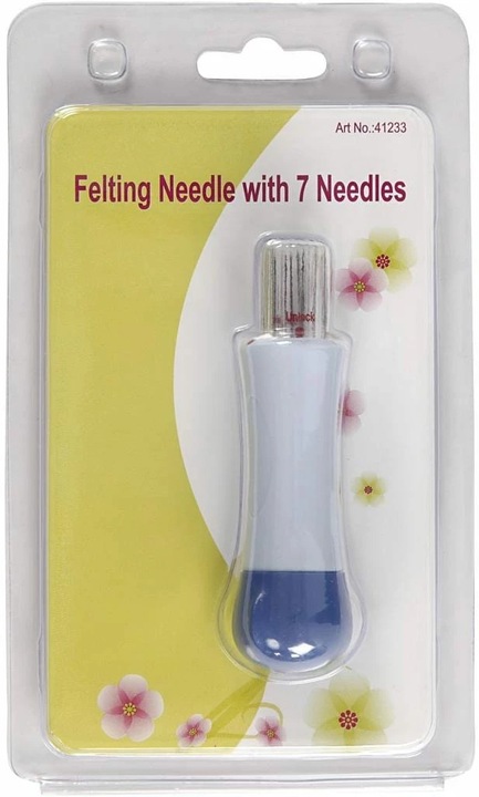 Actual product image Creativ Company Felting needle holder and 7 needles