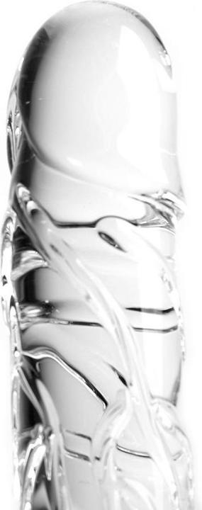 Produktbild Kiotos Glass Dildo Clear Penis Round with Balls