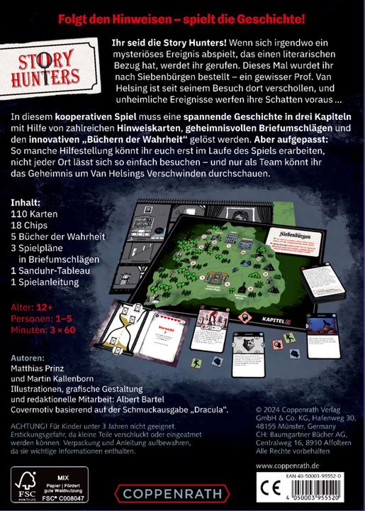 Produktbild Draculas Vermächtnis (Deutsch, 1 - 5 Spieler)