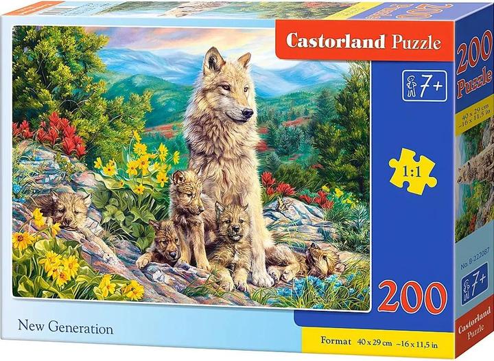 Produktbild Castorland New Generation, Puzzle 200 Teile (200 Teile)