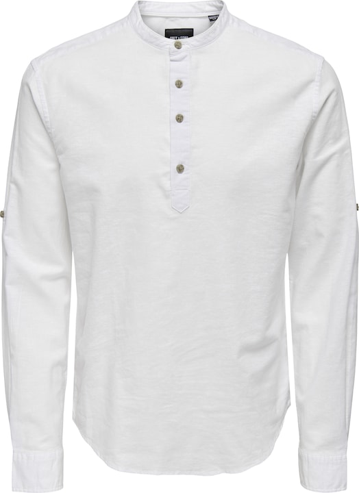 Only & Sons Rundhalsausschnitt Hemd