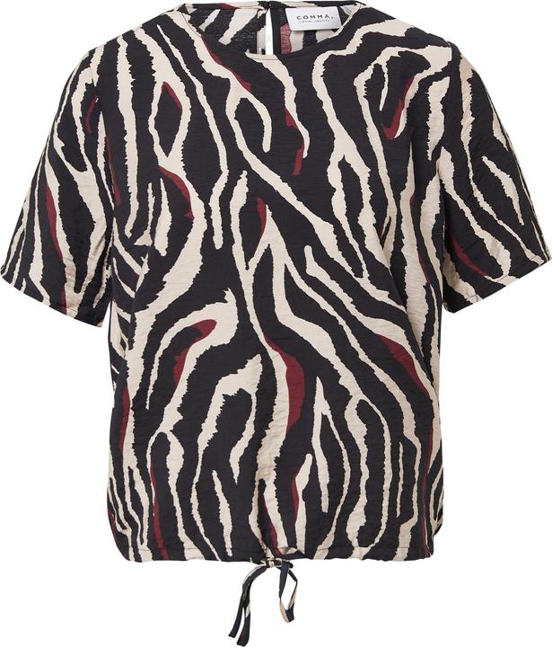 Immagine prodotto Comma Bluse Strukturierte Bluse mit Tunnelzug (40)