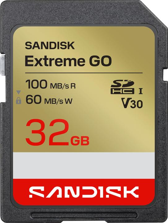 Image du produit SANDISK Extreme SD UHS-I /s / /s (32 Go, SDHC, U3, UHS-I)