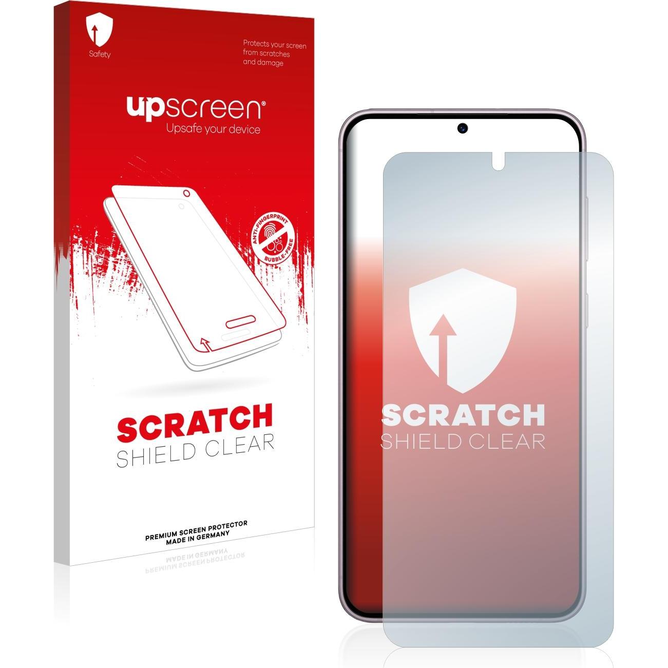 upscreen Scratch Shield Displayschutz (1 Stück, Samsung Galaxy S21), Smartphone Schutzfolie, Transparent