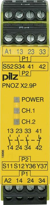 Produktbild Pilz 777300 PNOZ X2.9P 24VDC 3n/o 1n/c