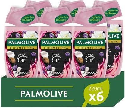 Image du produit Palmolive Gel douche à l'huile soyeuse de Thermal Spa à l'extrait de noix de coco et à l'huile essentielle de (220 ml)