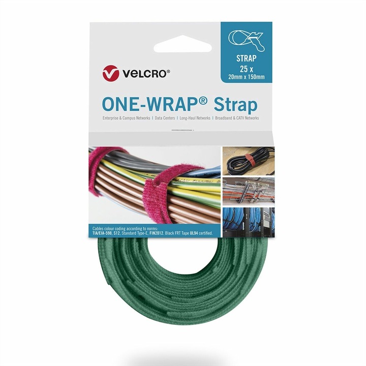 Immagine prodotto Velcro brand Fascetta professionale di marca (Fascette in plastica, 330 mm, 25 pz.)