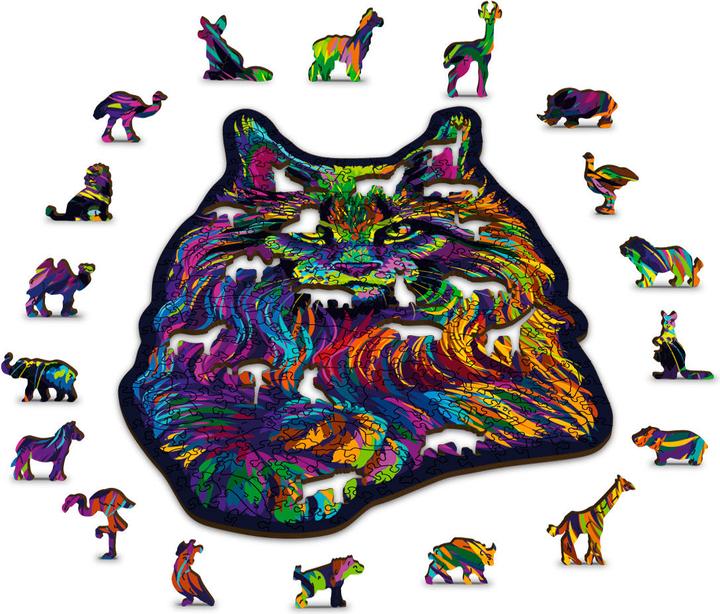 Produktbild WoodenCity Rainbow Wild Cat L (275 Teile) (275 Teile)