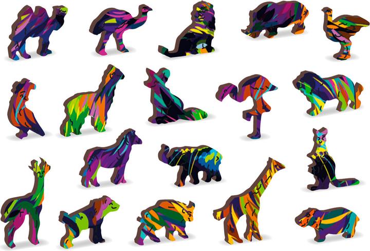 Produktbild WoodenCity Rainbow Wild Cat L (275 Teile) (275 Teile)