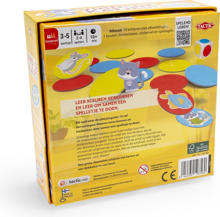 Actual product image Selecta Spielzeug Find the kittens - a piece of cake (German)