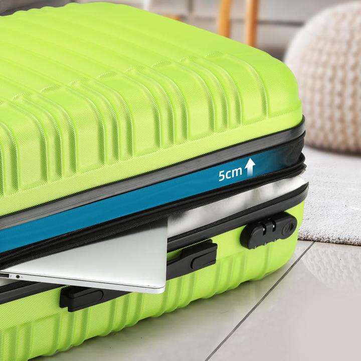 Actual product image Beibye Erweiterbarer Hartschalenkoffer (45 l)