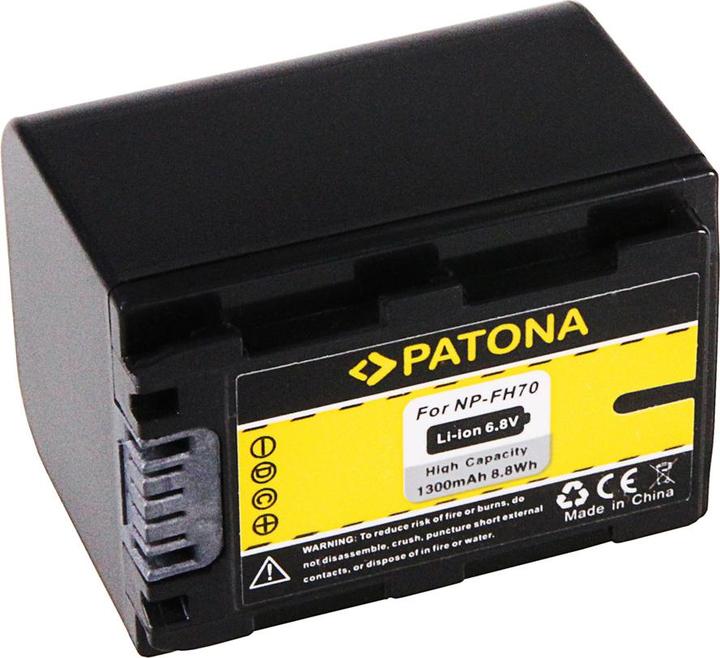 Produktbild Patona Akku f. Sony NP-FH70 NP-FH100 NP-FH30 NP-FH40 NP-FH50 (Kamera Akku Ladegerät)