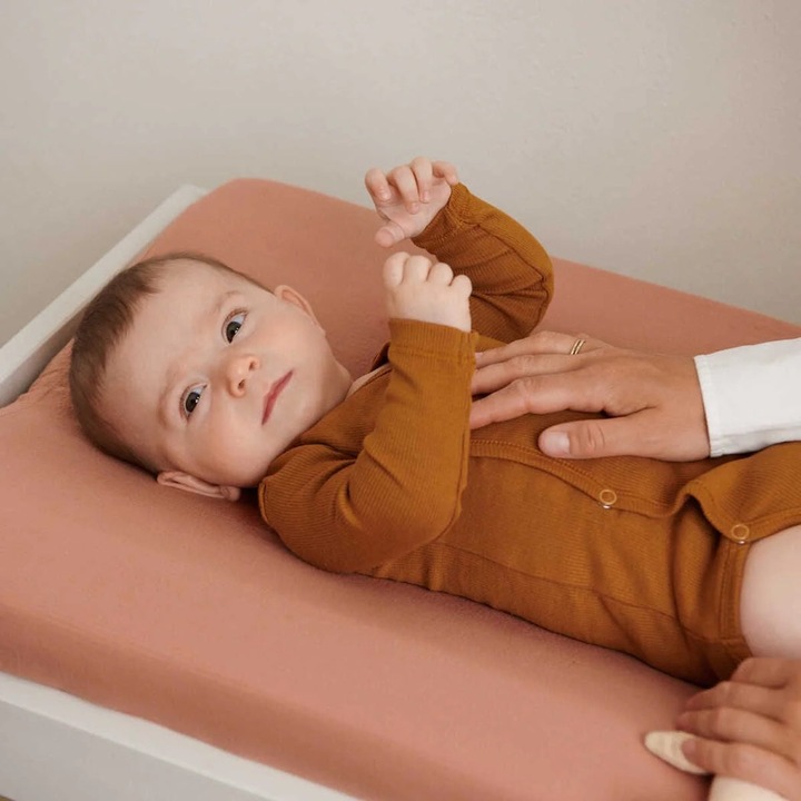 Image du produit Liewood Housse de matelas à langer Cliff Tuscany rose