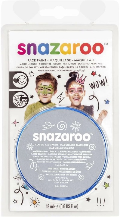 Immagine prodotto Snazaroo Blister di colori per il trucco 18 ml, grigio chiaro