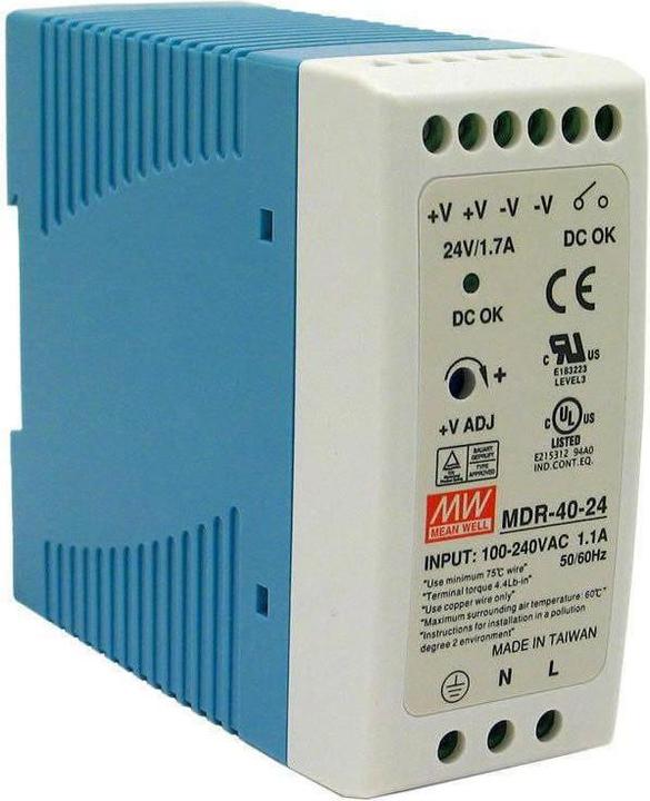 Image du produit MeanWell Alimentation Mean Well DIN Rail