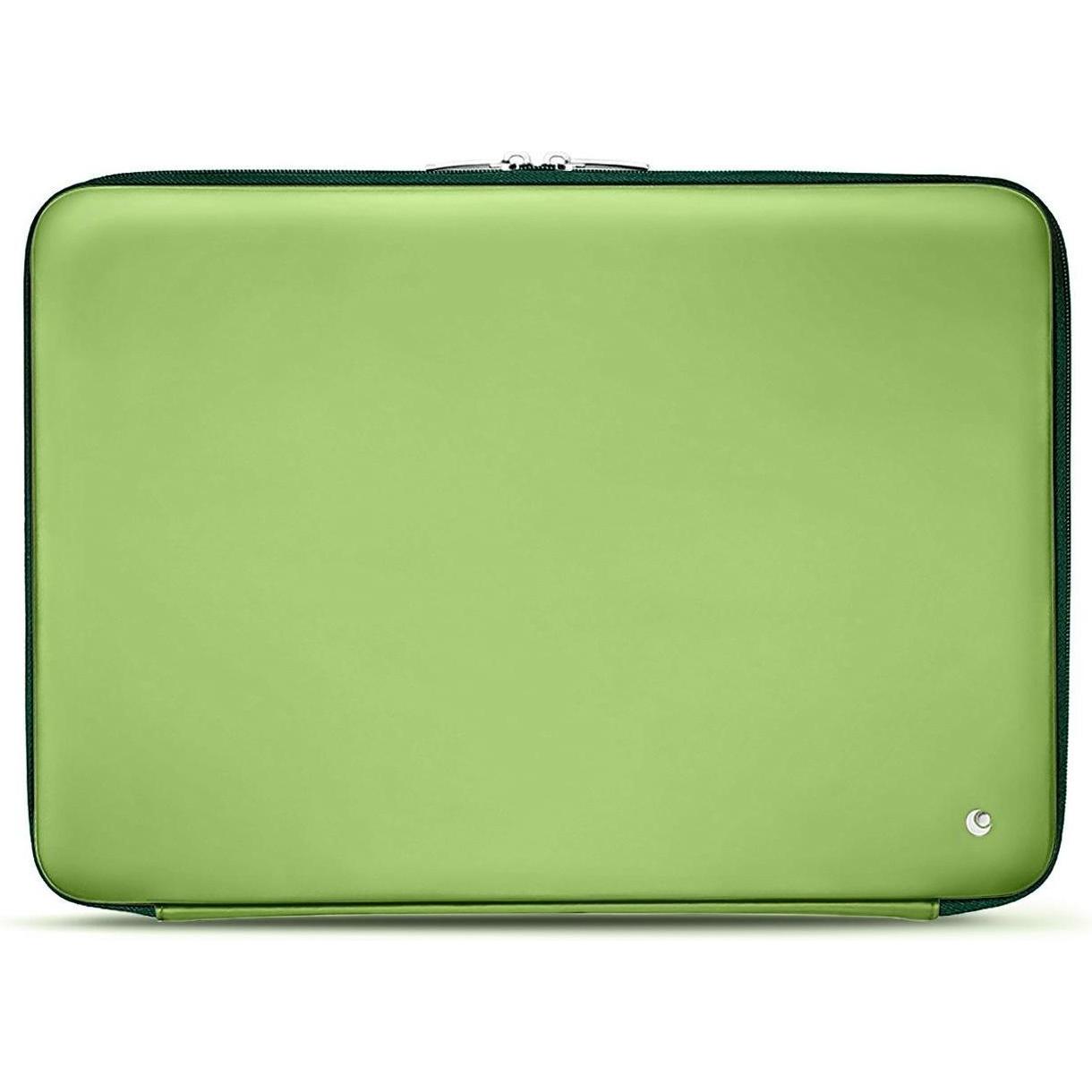 Noreve Lederhülle, Notebooktasche, Grün