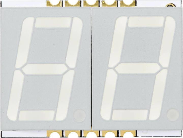 Produktbild Tru Components SMD-LED Rot 13 mcd Zweiziffern-Display