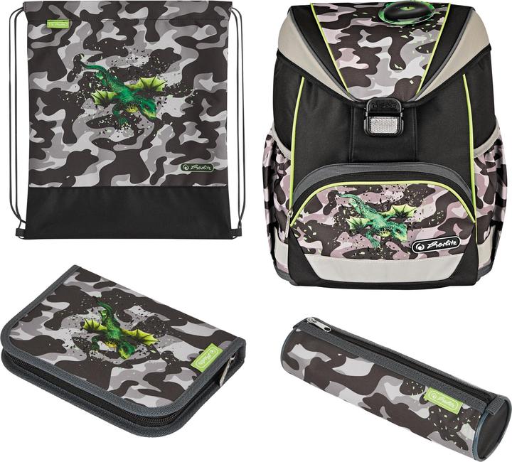 Produktbild Herlitz UltraLight Plus Camo Dragon (15 l)