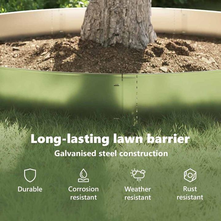 Immagine prodotto vidaXL Gartenumrandung (100 cm)