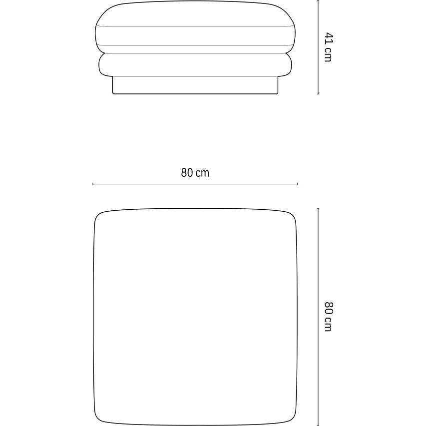 Thumbnail - Micadoni, Sofa, Torino (Polsterhocker)