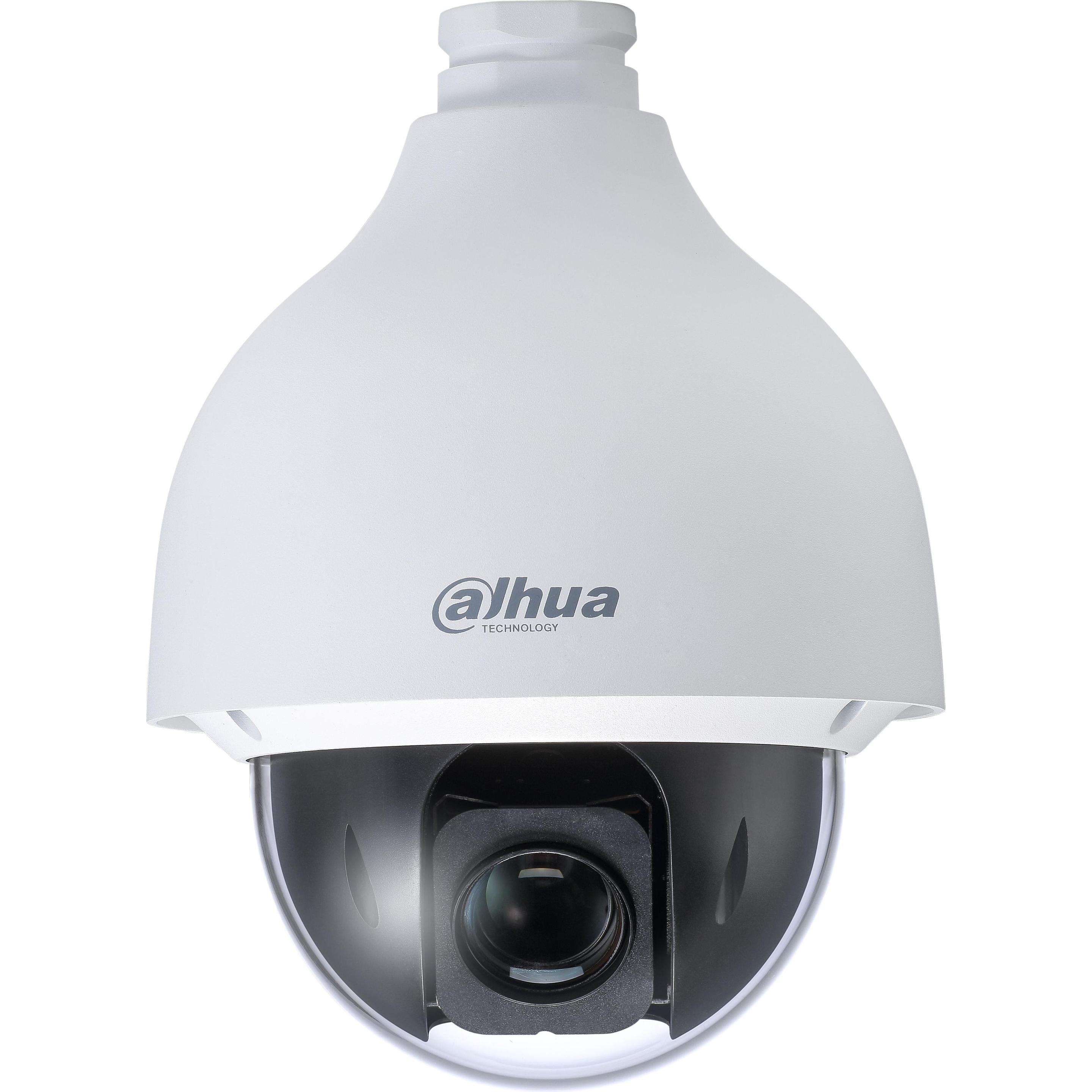 Dahua TELECAMERA A 2MP PTZ DOME/SD50225DB-HNY (1920 x 1080 Pixels), Telecamera di rete, Bianco