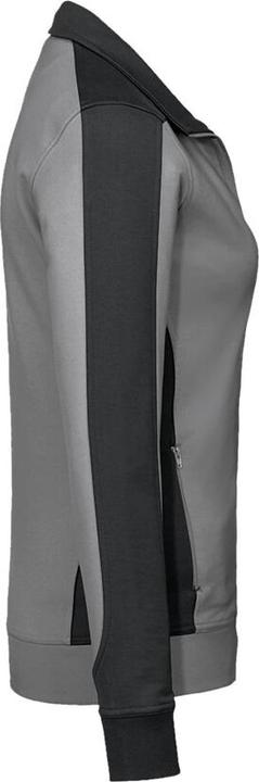 Actual product image Hakro Ladies sweat jacket Contrast Perf ormance titanium/anthracite size 6XL (6XL)