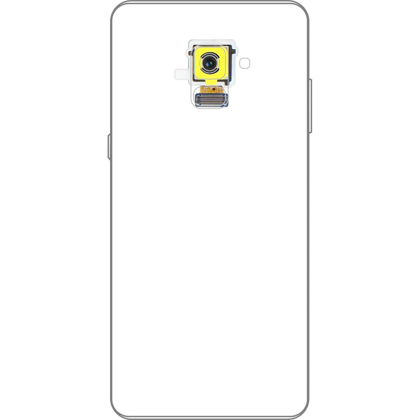 Clappio Samsung Galaxy A8 Rückkamera Ersazteil (Akku, Galaxy A8), Mobilgerät Ersatzteile, Schwarz