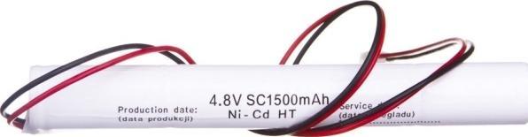 Actual product image Awex Battery 4.8 V 1500 mAh Nickel Cadmium NiCd 4.8 V 1500 mAh (1 pcs., Device specific, 1500 mAh)