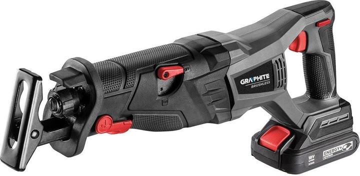 Actual product image Graphite Cordless reciprocating saw Energy + 18V without battery