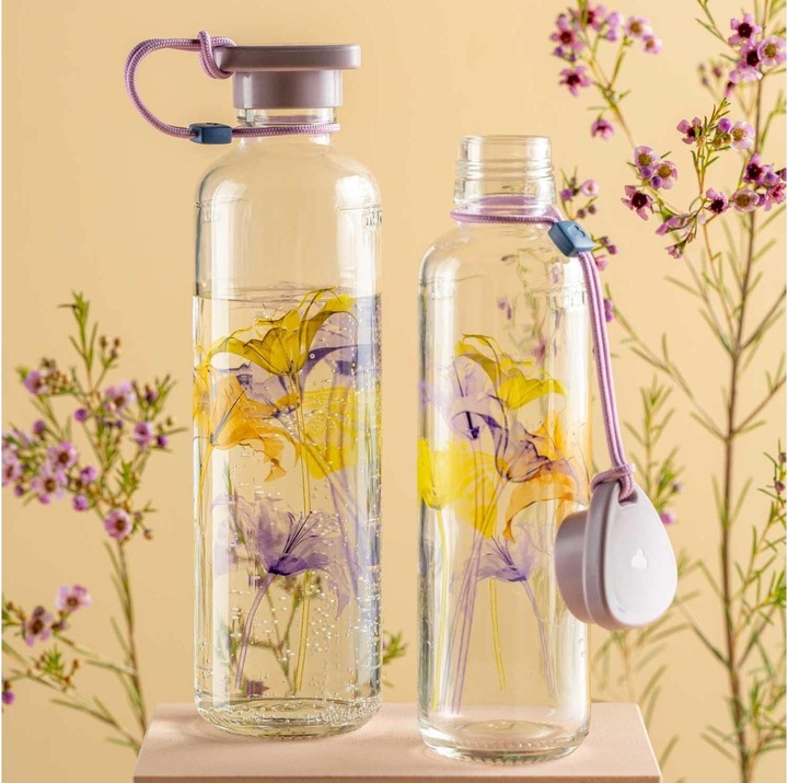 Produktbild Leonardo Trinkflasche In Giro Flower 750 ml, Violett (0.75 l)