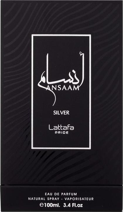 Actual product image Lattafa Perfumes Pride Ansaam Silver (Eau de parfum, 100 ml)